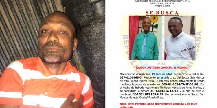 Apresan peligroso sujeto estaba prófugo por doble intento de homicidio en Puerto Plata