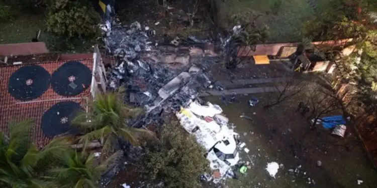 Accidente de avión en Brasil dejó 61 muertos; no hubo supervivientes