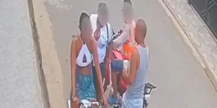 PN captura hombre agrediendo mujer en la vía pública en Navarrete