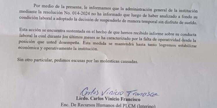 Nuevo administración del Proyecto Manzanillo cancela funcionarios que según no rendían labor
