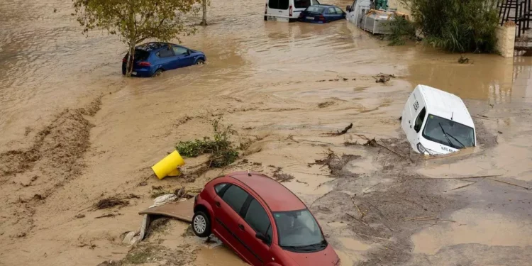 La dana castiga Sur y Levante de España, con 7 desaparecidos tras lluvias e inundaciones