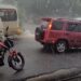 La Defensa Civil de Santiago informa sobre las lluvias de esta tarde y sus efectos en la ciudad