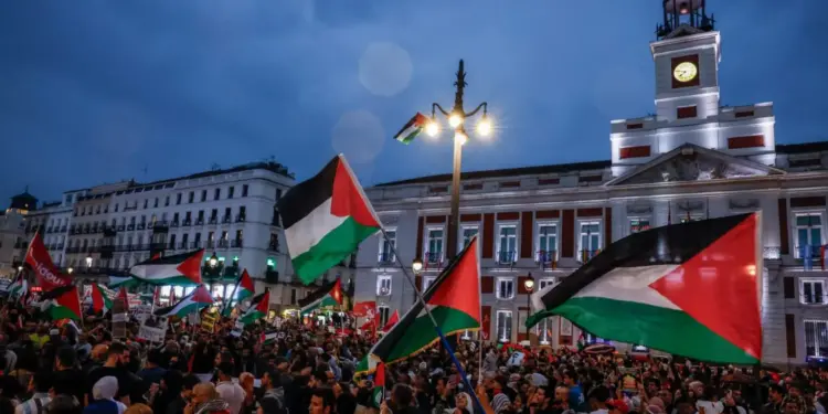 Miles de personas en América se solidarizan con Palestina y piden sanciones contra Israel