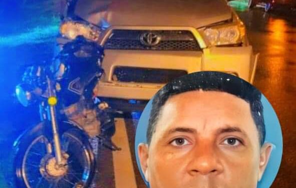 Muere hombre tras chocar motocicleta que conducía con yipeta en Cabarete
