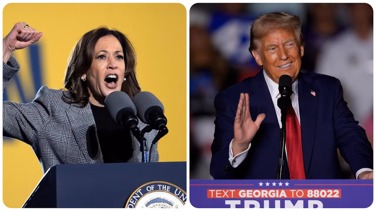 Harris y Trump ponen el foco en latinos y migración a cinco días de las elecciones