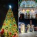 Prenden Árbol de Navidad junto a colorida decoración en Plaza Independencia de Puerto Plata