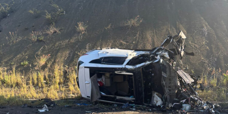 Cuatro fallecidos y cuatro heridos en accidente de carretera Sánchez, entre Baní y Azua