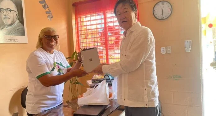 Empresario Takeshi Mukai continúa ayudas sociales a favor de sectores necesitados de la provincia Dajabón