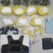 Policía y Ministerio Público apresan hombre y confiscan 1,319 gramos de variadas drogas, pertrechos militares y otros ilícitos
