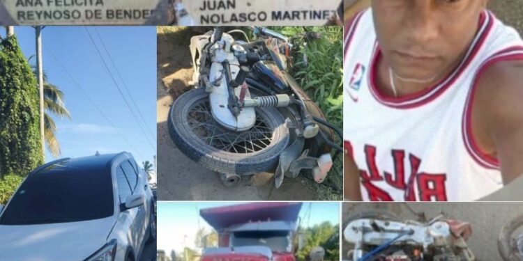 ¡Tragedia! Mueren tres personas en accidentes ocurridos en Sosúa