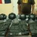 Alcalde Riveron entrega chalecos y cascos para policías municipales en Dajabón