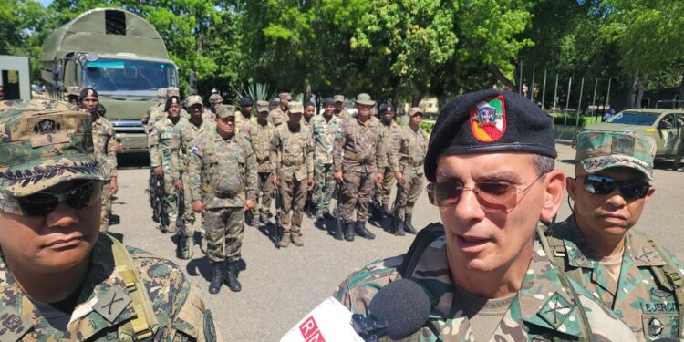 Vídeo; El ejército enviará 300 soldados más para reforzar la frontera en Dajabón ante las amenazas que representa Haití