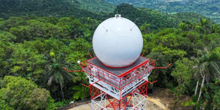 IDAC inaugura radar meteorológico en Loma Isabel de Torres