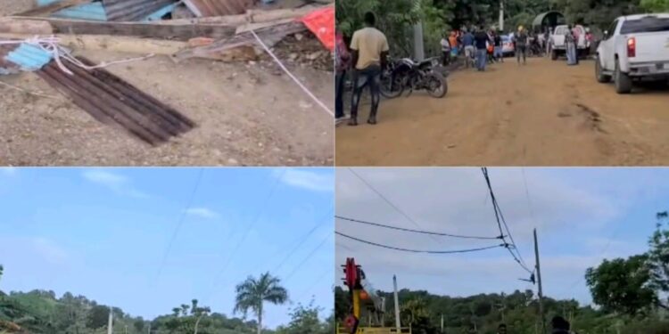 Derriban viviendas y delimitan terrenos del CEA en Cerro Alto de Sosúa para frenar invasiones