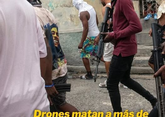 Matan con drones un centenar de pandilleros en Haití 