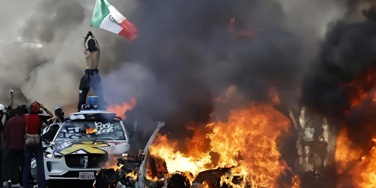 Las protestas violentas en Los Ángeles, explicadas