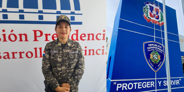 Una mujer es la primera comandante de nueva estación Policía Nacional en La Escalereta