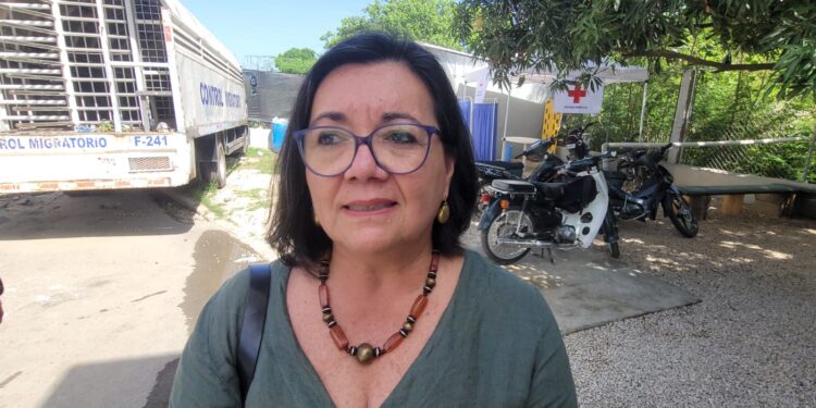 Representante de las Naciones Unidas para las migraciones visita Cesfront y albergue de niños en migración Dajabón