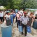 Comunitarios de ^el Plan del Pino^ Dajabón protesta por deficiencia de suministro de agua potable desde INAPA