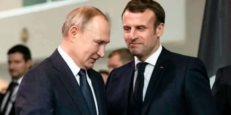 Putin y Macron conversan sobre Ucrania y Oriente Medio por primera vez en casi tres años