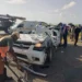Accidente deja dos fallecidos y cuatro heridos en autopista del Coral