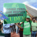 Coalición feminista se planta frente al Congreso; exige las tres causales del aborto en el Código Penal