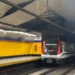 Caída de plafón en estación Rosa Duarte del Metro de Santo Domingo
