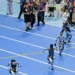 Finales de 1,500 y 400 metros marcan primer día competitivo de Juegos de robots en Pekín