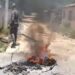 Incendian neumáticos en calles de Dajabón por apagones de EDENORTE