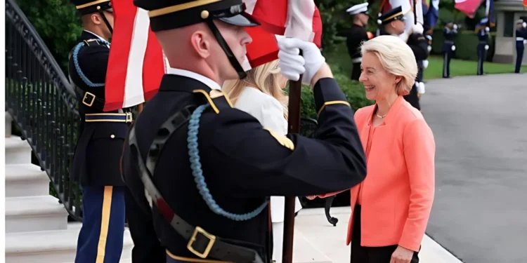 Líderes europeos llegan a la Casa Blanca para reunirse con Trump y apoyar a Zelenski