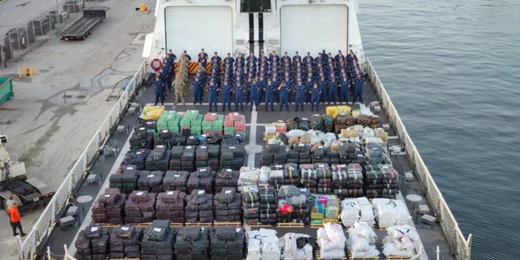 EEUU anuncia «la mayor incautación» de drogas en el Caribe y Pacífico