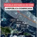 RD podría recibir un acumulado de 100 a 150 mm de lluvias por efectos indirectos de Erin