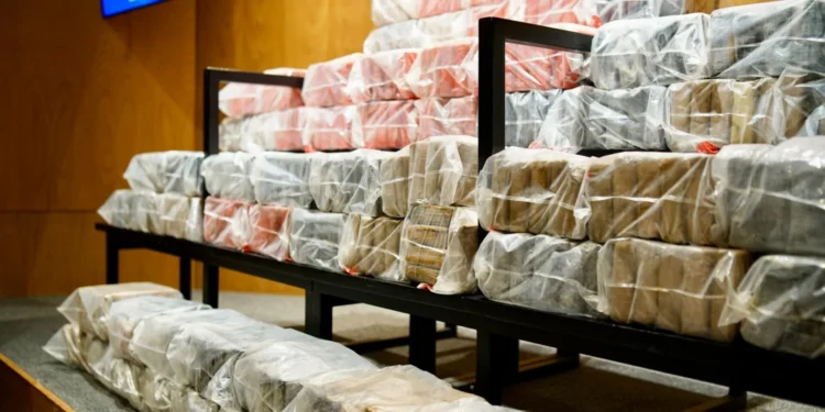 RD y EE.UU incautan 377 paquetes de presunta cocaína