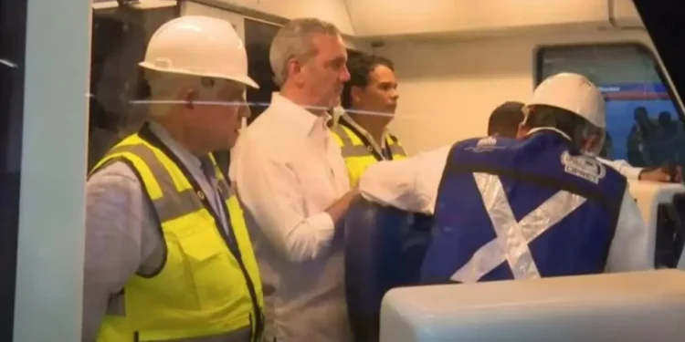 Abinader confirma inicio del Metro de Santo Domingo Línea 2C en febrero de 2026 tras pruebas exitosas