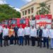 Alcalde Jesús Jerez recibe nuevo camión de bomberos para Montecristi