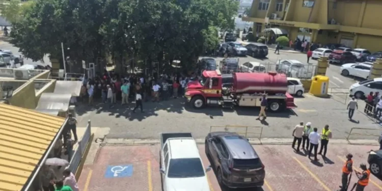 Conato de incendio en la Junta Central Electoral