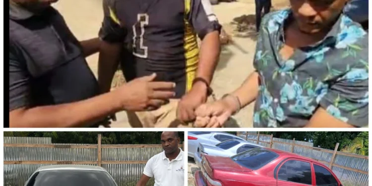 Policía arresta hombre por robo de vehículos en Santiago y recupera dos autos