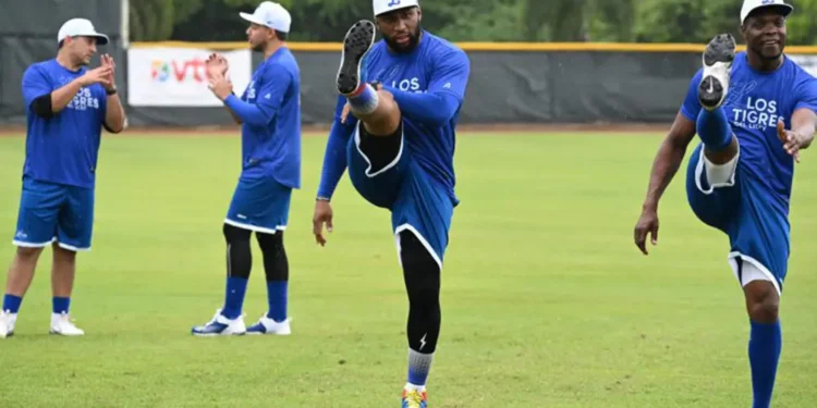Rojas Jr. y Adames lideran entrenamientos de los Tigres Licey