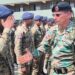 Comandante del Ejército recorre unidades de la Segunda, Sexta y Séptima brigadas de infantería.