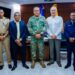 Director de migración recibe embajador de Colombia con quien conversa sobre temas migratorios