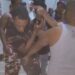 Atrapa y golpean hombre intentaba robar en Villa Vásquez