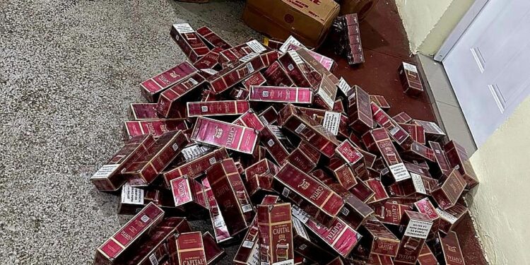 Ejército ocupa contrabando de más de 65 mil cigarrillos en Elías Piña
