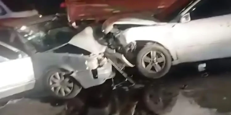 Seis heridos en choque en la Circunvalación Sur de Santiago