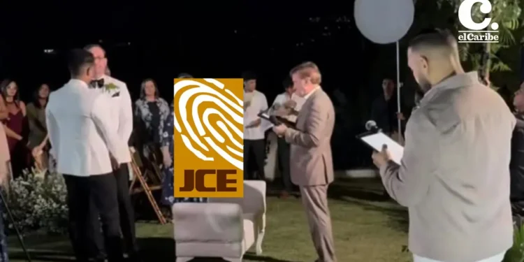 La JCE aclara su posición tras boda oficiada por exembajador Brewster en Santiago