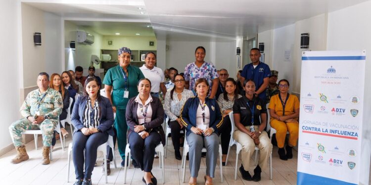 Migración se une a Jornada nacional de vacunación contra la influenza