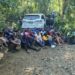 Ejército detiene 30 indocumentados haitianos en tres vehículos en Monción, Santiago Rodríguez