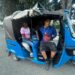 Ejército intercepta motocicleta de tres ruedas que transportaba haitianos indocumentados en Mao