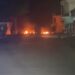 Apagón genera protestas en todo el Cibao