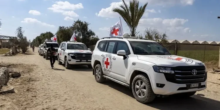 El Ejército de Israel recibe de la Cruz Roja los cuerpos de tres supuestos rehenes en Gaza
