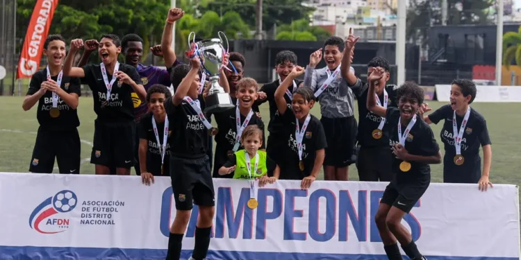 Torneo Infantil AFDN 2025 reúne a 861 jóvenes futbolistas en el Distrito Nacional